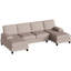 Canapé modulaire rembourré 3 pièces 3 pièces-1913552601