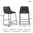 Ashtin Upholstered Counter Stool with Metal Frame-1322257937-1322257903
