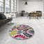 Tapis rose/bleu/vert à motifs-1572180353
