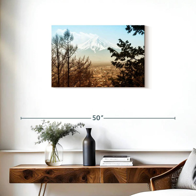 Ravi Mt. Fuji, 20" H x 30" W