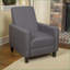 Fauteuil inclinable contemporain pour petits espaces Recliners | Fumée | Tissu-1955558338