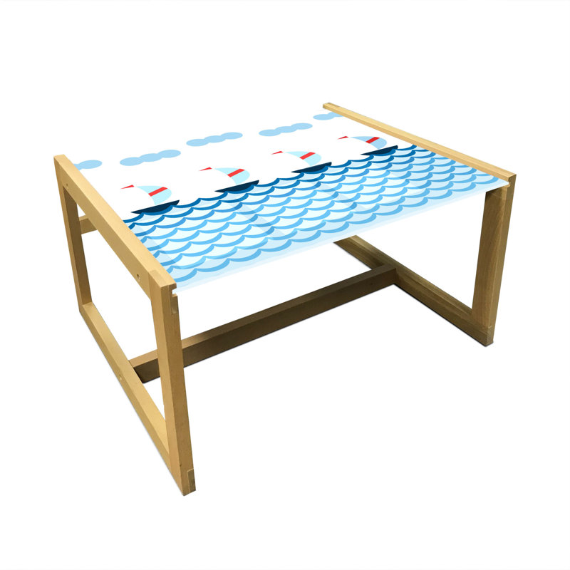 Jadereon Sled Coffee Table, 62cm H x 74cm W x 40cm D