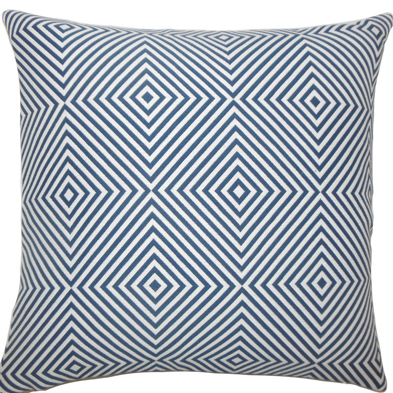 Coussin upton géométrique, H 20 po x l 20 po x P 5 po