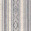 Tapis intérieur / extérieur bleu marine / blanc Morwen-71837894