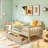 Wood Frame Twin Daybed With Two Drawers-931830989