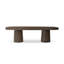 Valen Dining Table-Rustic Brown Oak Veneer