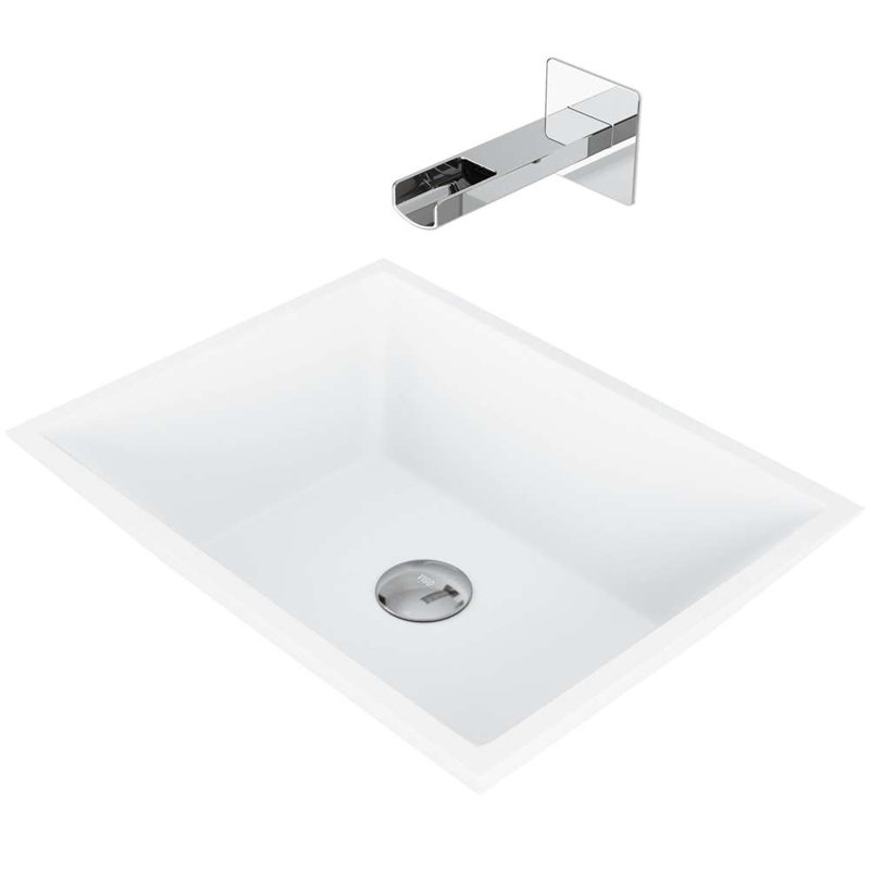 Robinet de salle de bain à un trou