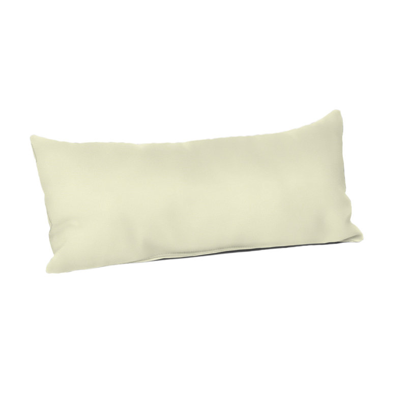 Sunbrella® Outdoor Reversible Throw Pillow, Canvas Natural Sunbrella®