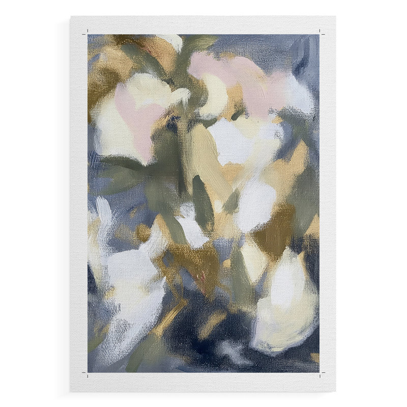Série FLORAL DCLV - Impression sur toile seulement - NON CADRE, H 60 po x l 40 po