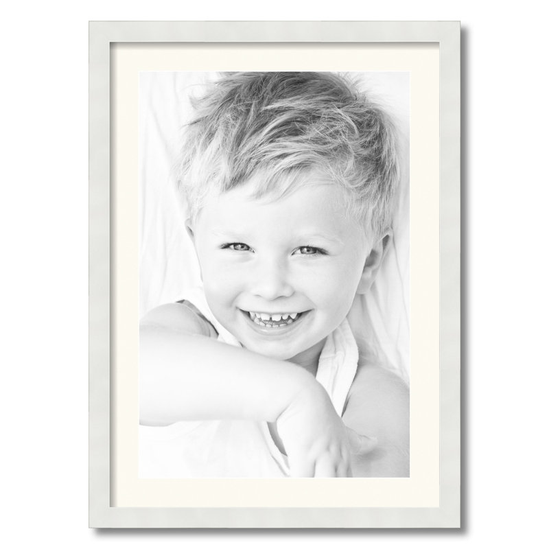Cadre pour photo simple 16 po x 24 po en bois mat, Chantilly