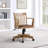 Genevieve Vinyl Bankers Chair-2145903779