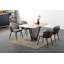 Chambersburg Beech Metal Base Dining Table