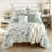 Mansi Botanical Cotton Quilt Set-768628747