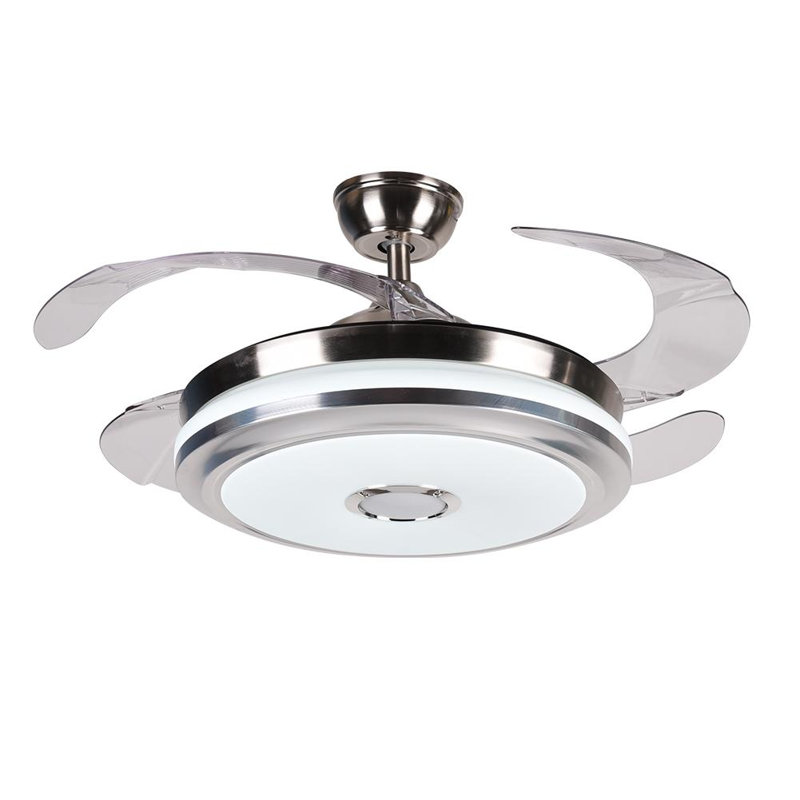 42'' Bonnye 4-Blade LED chandelier Ceiling Fan with Remote Control and Light Kit Included