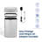Odour Neutralizing Smart Trash Can, UV + Ozone Dual Purification, Odour Control Motion Sensor, Stainless Steel, Nova Series