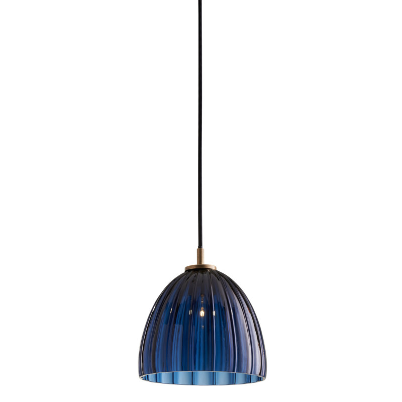 Caterina Triple Pendant - Blue Avio, Blue Avio