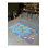 Barcelona Collection Underwater Themed Fish and Seahorse Pattern Modern Decorative Machine Washable Area Rug