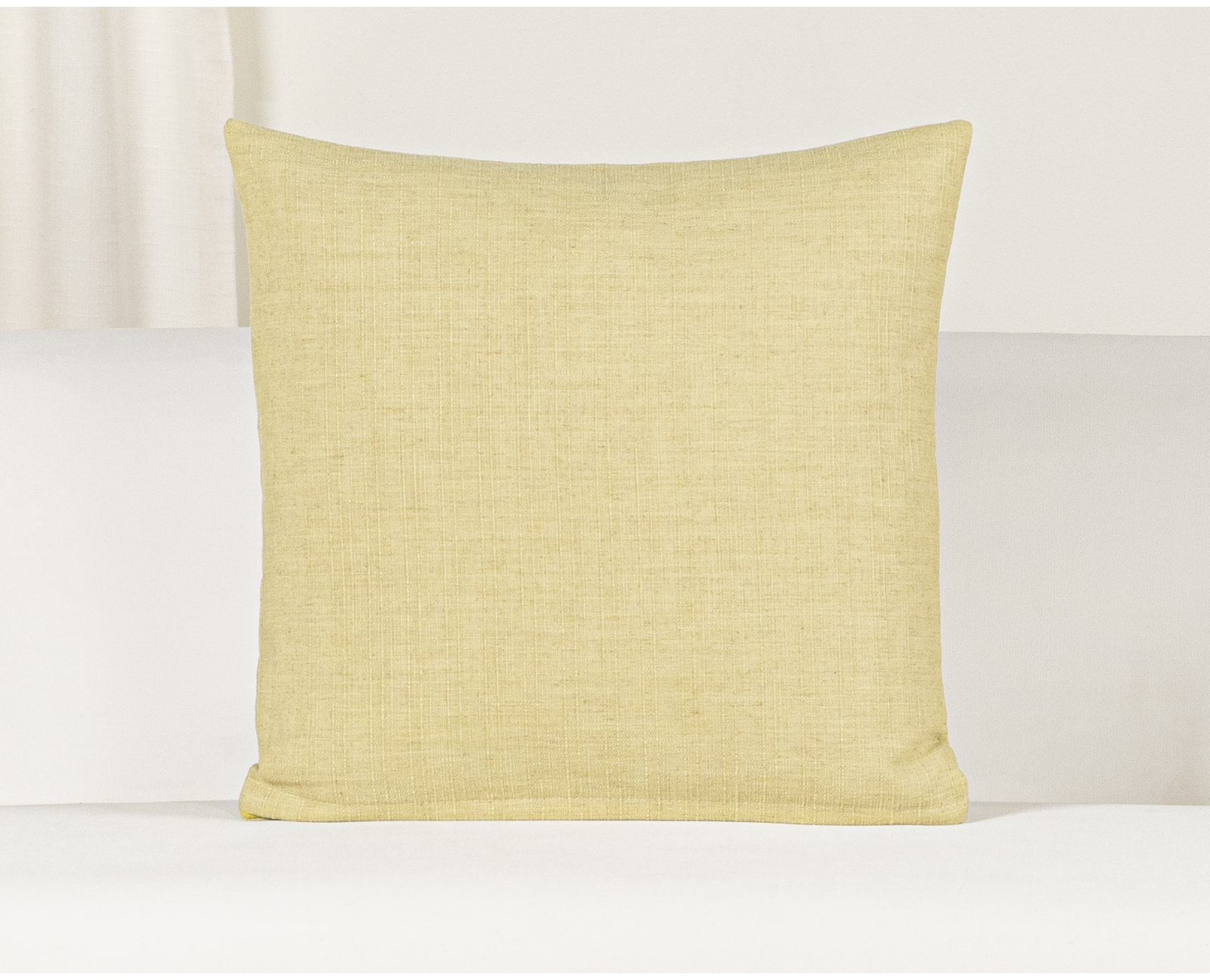 Belmont Throw Pillow, Green, Square 18", Polyester