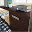Bureau en L, finition brune