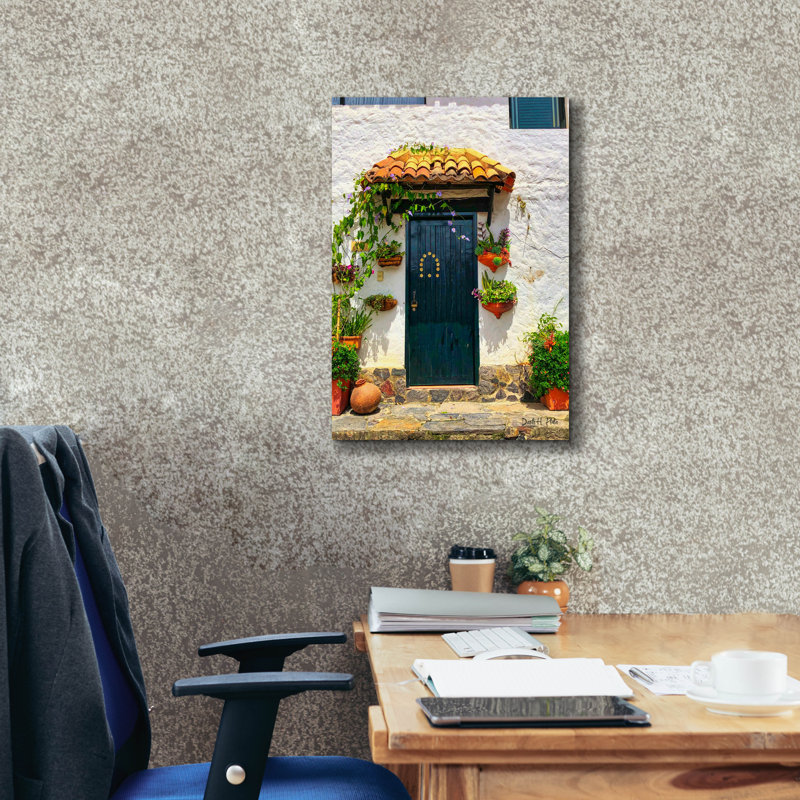  «Star Door» par Dante Plata, art mural sur toile, 18 po x 26 po