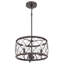 Luminaire suspendu tambour 3 lumières Ryne-1821558019