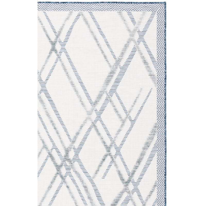 Corando Performance Geometric Indoor/Outdoor Area Rug, Rectangle 8' x 10'