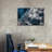 Epic Graffiti 'Peacock Study 1 Horizontal'  by Nathan Larson Canvas Wall Art, 40" x 26"