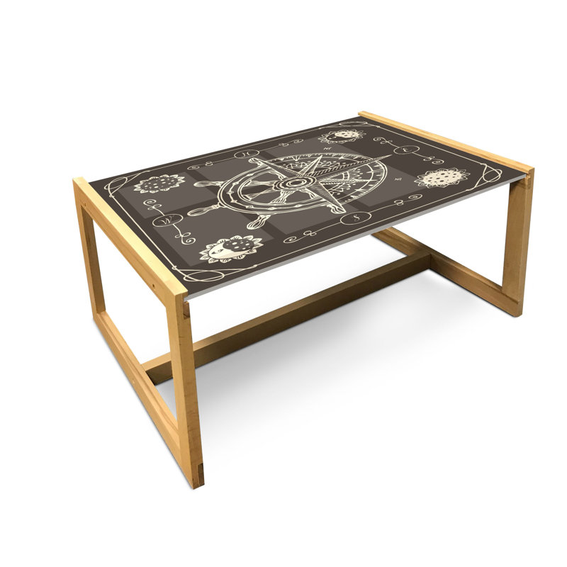 Jamani Sled Coffee Table, 90cm H x 62cm W x 40cm D