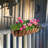 30-Inch Window Box Planter Set Of 4 For Deck Railing, Balcony, Porch, Fence & Patio Decor - Sturdy Steel Frame With Coco Liners, Adjustable Brackets For Easy Installation & Lush Flower Display
