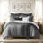 Onyx Veil Comforter & 2 Shams Set California King-120699182