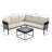 Corrente 5 Piece Outdoor Sofa Conversation Set-1326962460