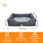Orthopedic Dog Bed with Bolster -1227522108-1227771293