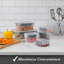 Ensemble de 6 contenants alimentaires Airtight