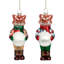 Festive Fox Ornament  - 5 Inches Set Of 12