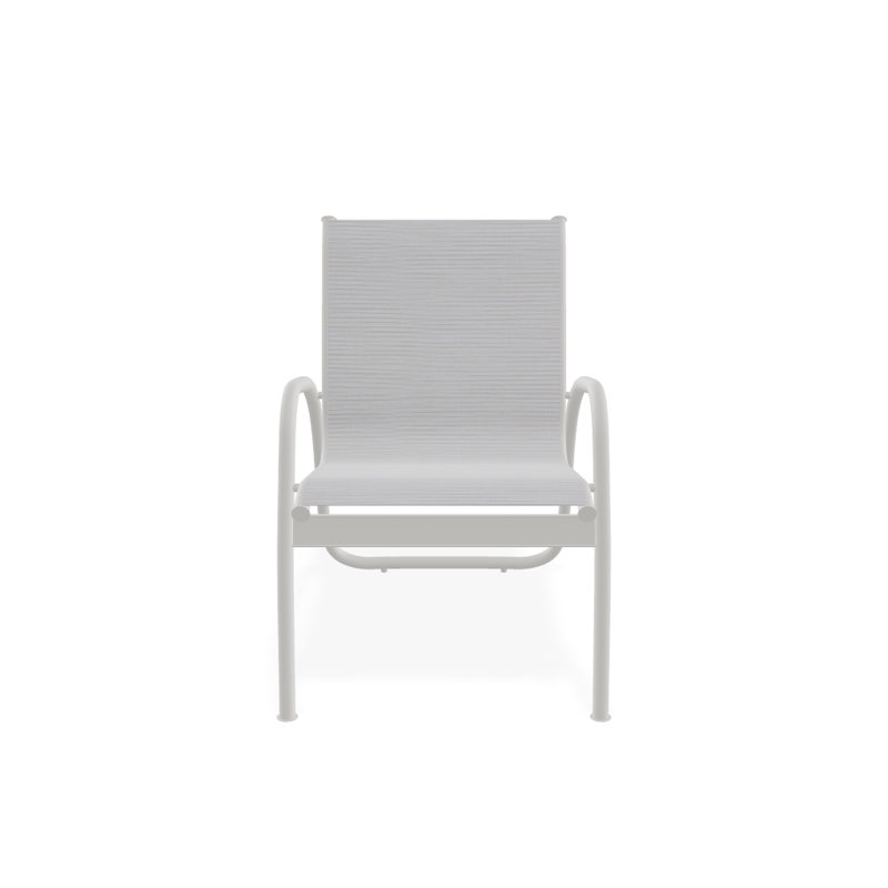 Fauteuil de patio Gardenella, Neige texturée, Ormeau