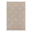 Geometric Machine Made Power Loom Polypropylene Plastic Area Rug in Khaki-98263204