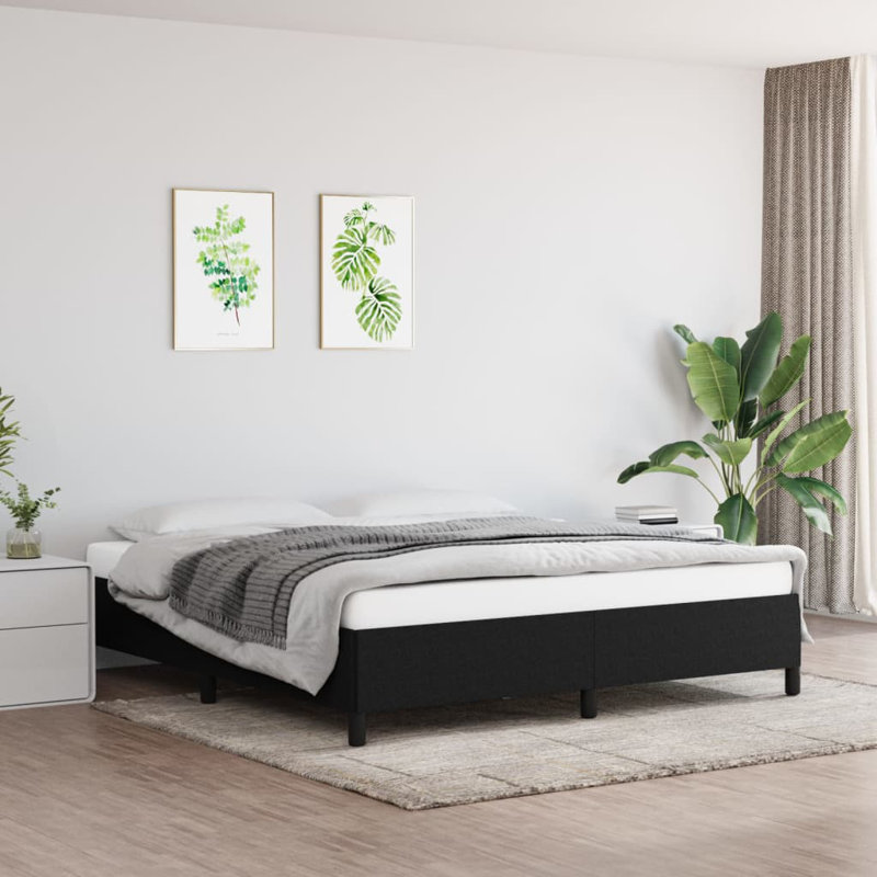 Holdyn Bed, Black, Super King (6')