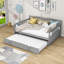 Lit de jour en bois avec lit gigogne Pearces-98209108-98209110
