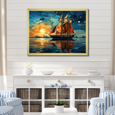 " Sailboat Sailing Through Time I "