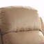 Fauteuil inclinable avec accoudoirs coussinés