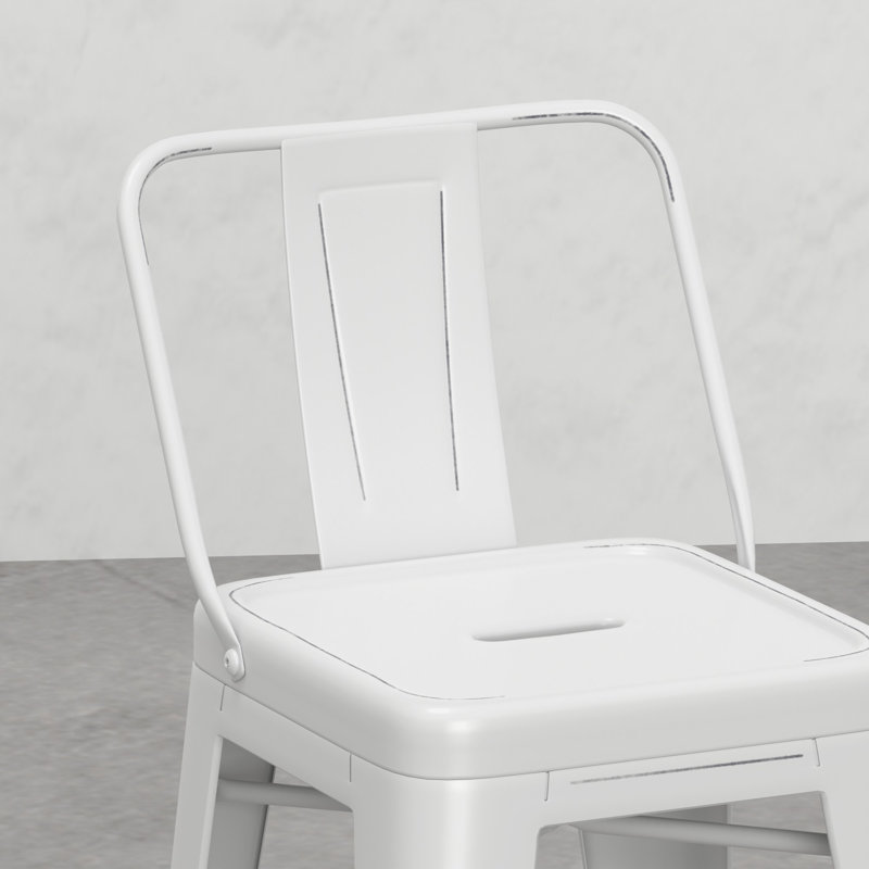 Tabouret à hauteur de comptoir moderne et minimaliste, 2, Beige