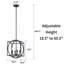 Luminaire suspendu pour cuisine 4 lumières Tressia-90578830