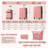 Durable Hardside Luggage Set With Expandable Suitcases, USB Port, And Travel Accessories For Convenient And Secure Journeys