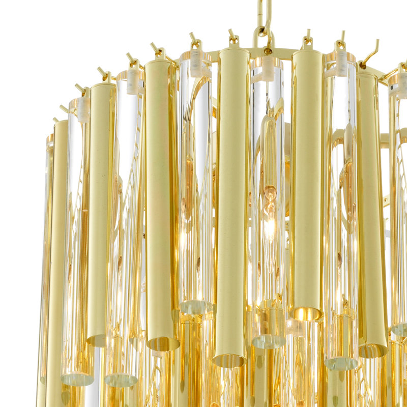 Gigi 7 - Light Chandelier, Gold