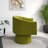 Ghinita Velvet Swivel Barrel Chair-973432874