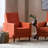 Mid-Century Modern Recliner Pushback chair-1110121822