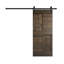 Porte de grange à panneaux en bois S Series avec trousse de quincaillerie d'installation-87902537-63170923