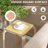 Stackable Stools Set Of 4 With Square Top And Rounded Corners-1090429499