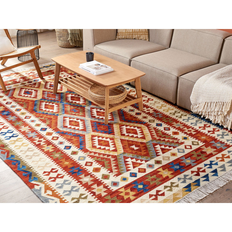 Agosta Southwestern Hand Woven Area Rug, Rectangle 200 x 300cm