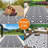 Waterproof Outdoor Rugs 9x12 ft Durable Plastic Straw Carpet for Patio Boho Reversible Floor Carpet Balcony Rug for Camping Tent RV Grey White-445299609-445299615